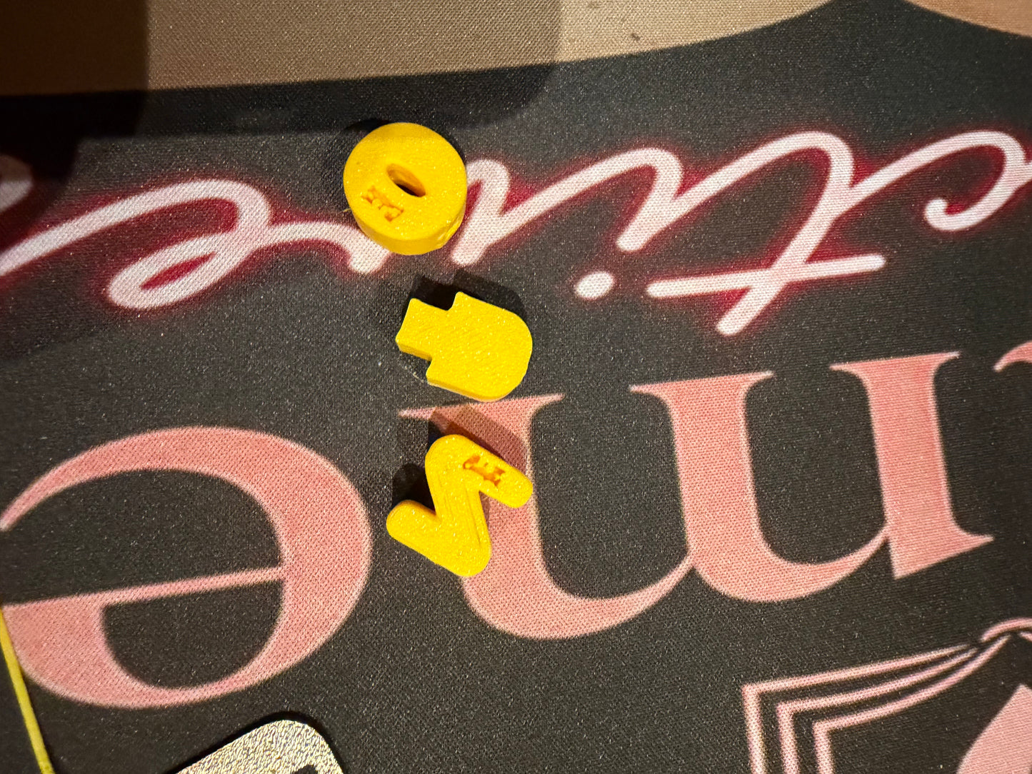 3D Printed Alphabet Bead Set – Craft & Beading Letters