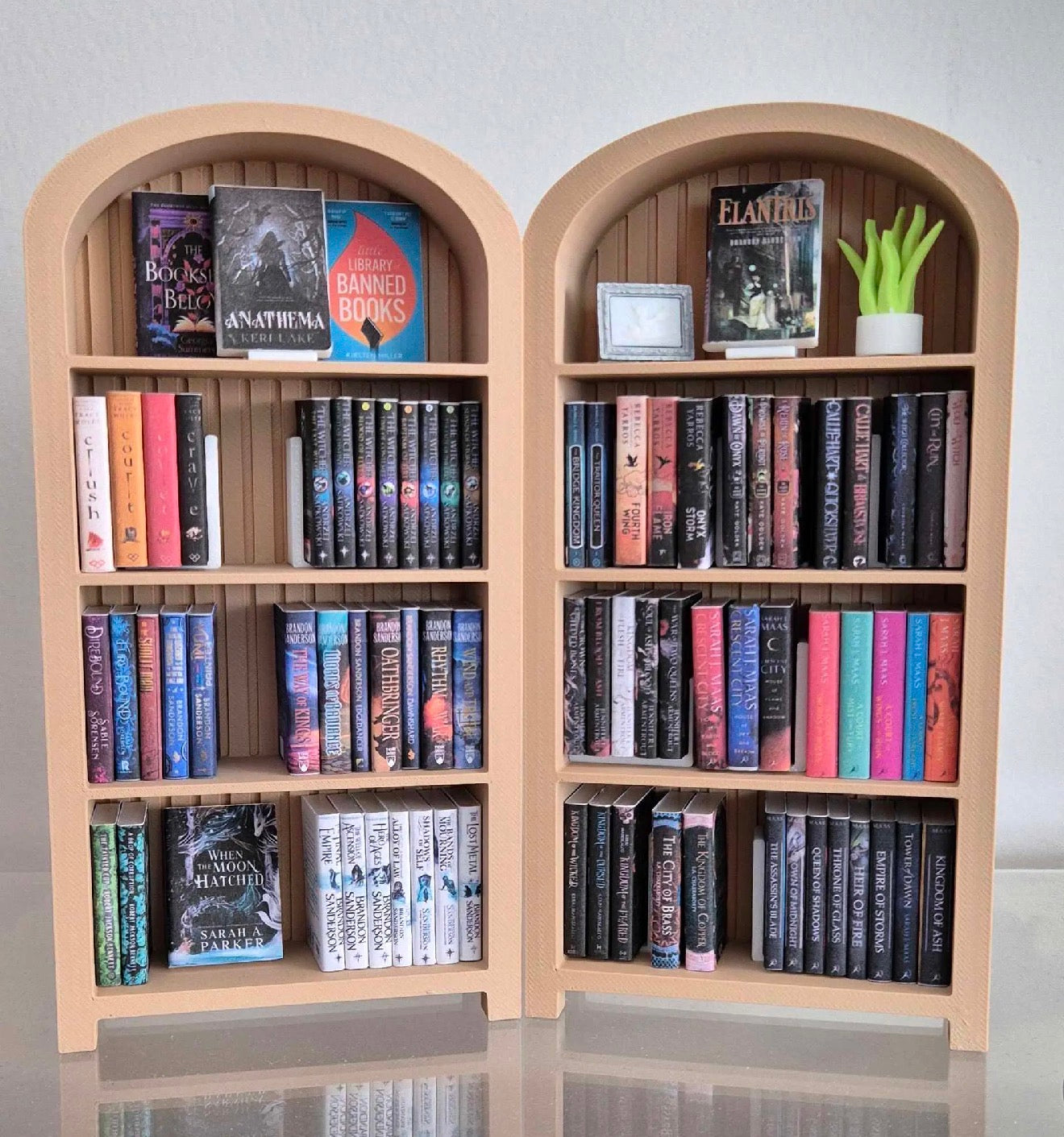 Custom Book Nook Display Shelf