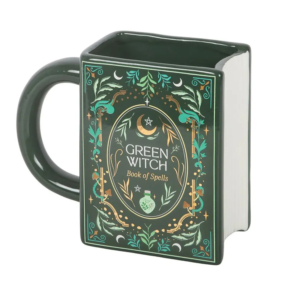 Green Witch Spellbook Mug
