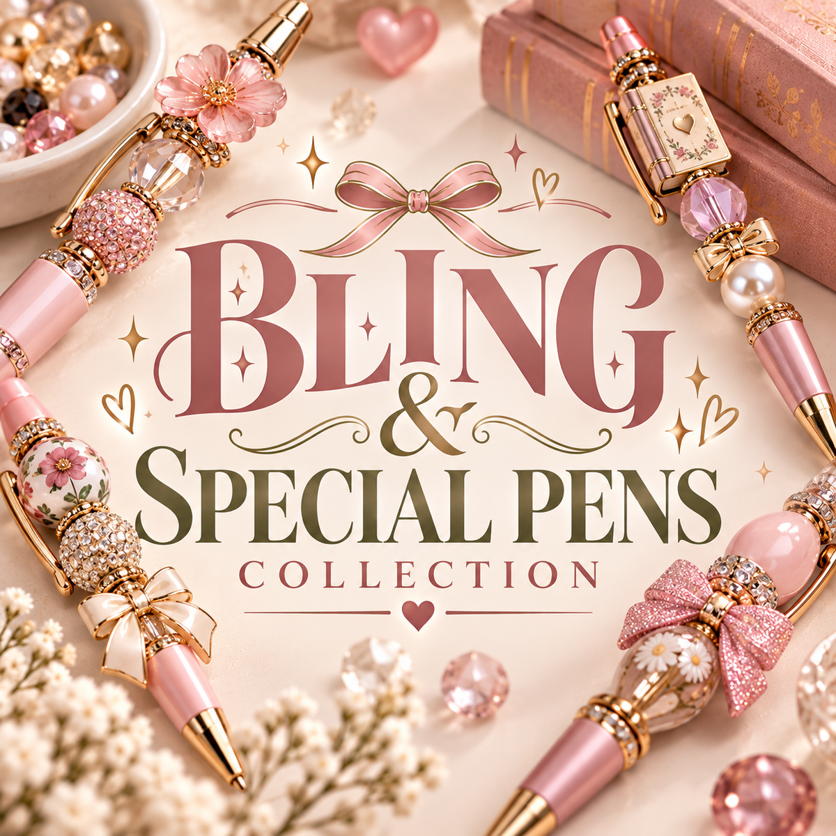 Fancy Bling Pens & Accessories