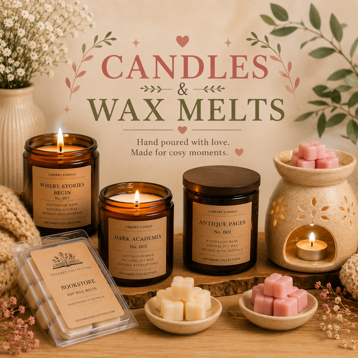 Candle and Melts Collection