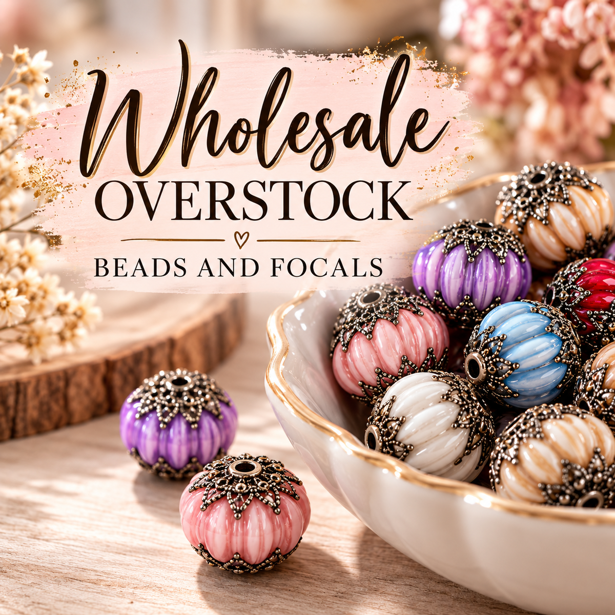 Wholesale bead, focals, pens and more