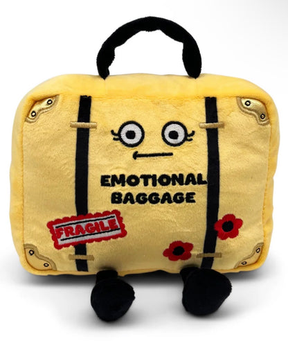 "Emotional Baggage" Suitcase Plush