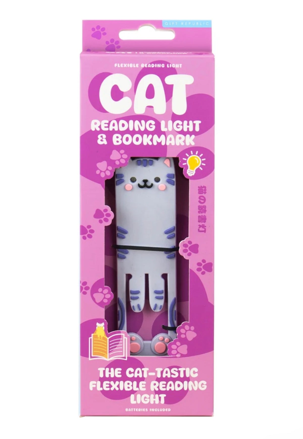 Gift Republic - Reading Light - Cat