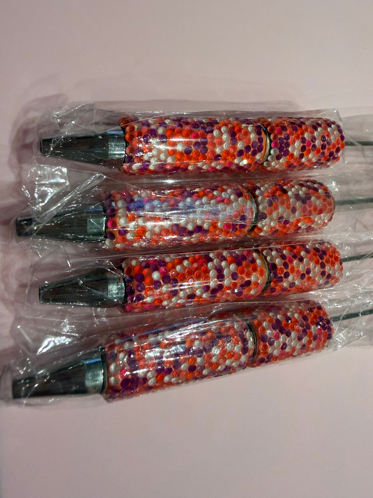 Multi Colour Rhinestone Beadable Pen