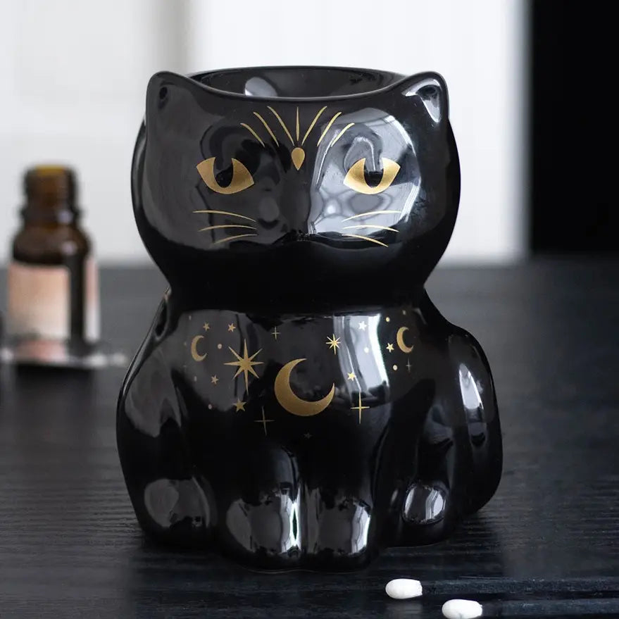 Black Cat Moon Burner
