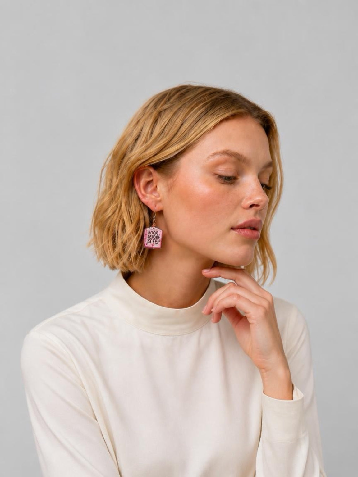Book Trope Earrings
