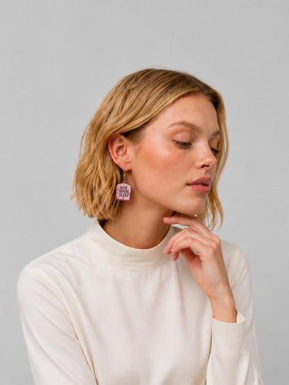 Book Trope Earrings