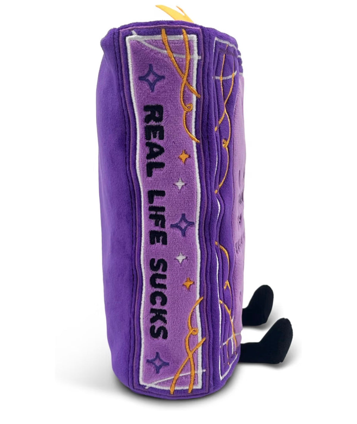 "I Like My Fantasies to Help Me Escape Reality" Book Plush