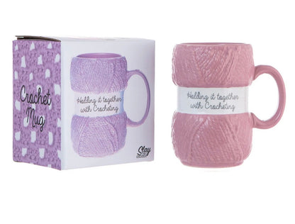 Crochet Mug - Holding It Together