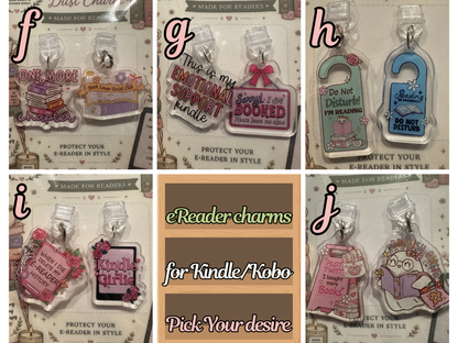 E-Reader Dust Charms (2 Pack)