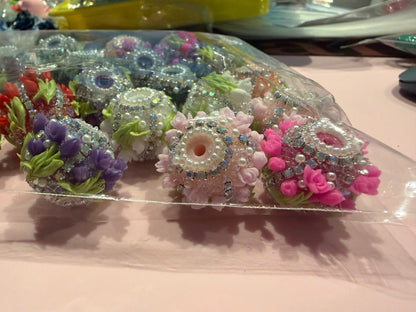 Flower with Stem Deluxe Beads bundle