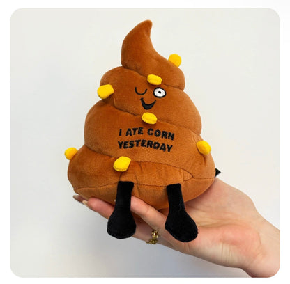 "I Ate Corn Yesterday" Poop Plush