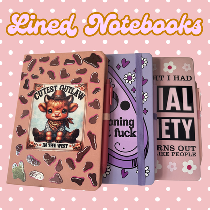 Custom A5 Hardcover Notebook with Matching Pen