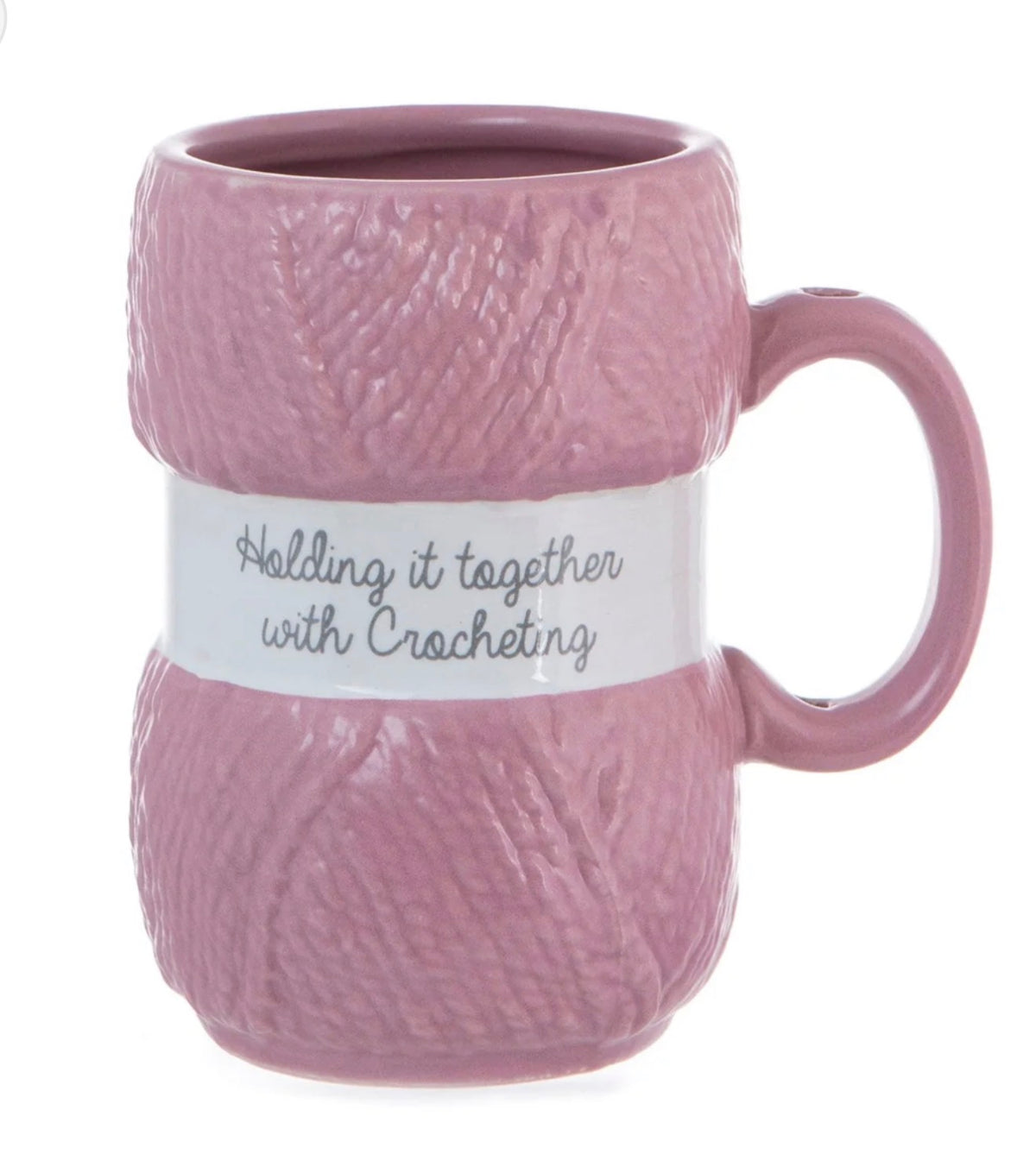 Crochet Mug - Holding It Together