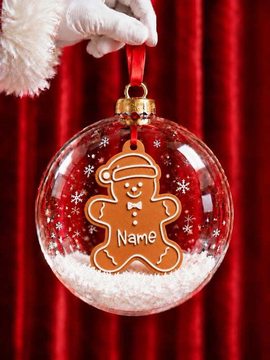 Personalised 3D Printed Christmas Gift Tags & Tree Ornaments
