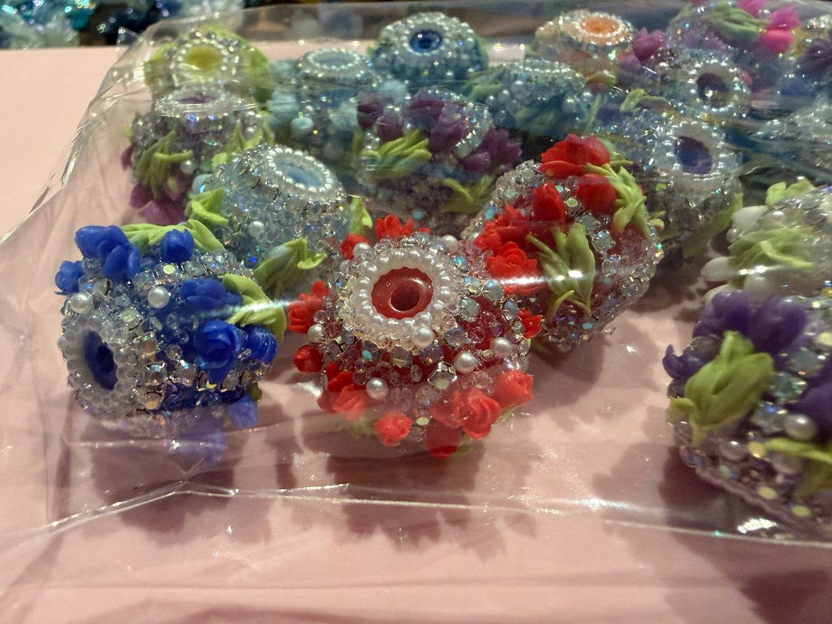 Flower with Stem Deluxe Beads bundle