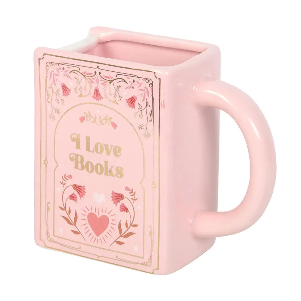 Book Lover's Pink Mug