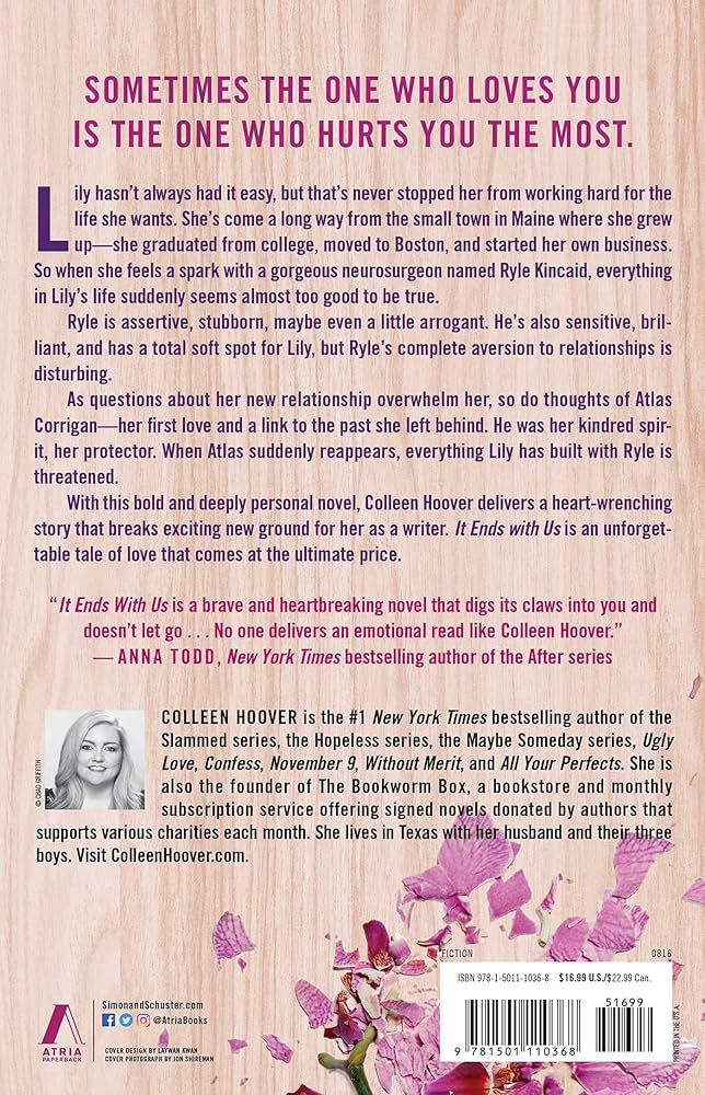 It Ends With Us by Colleen Hoover