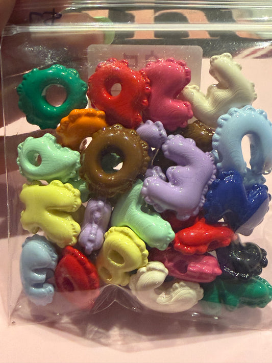 Alphabet Beads bag