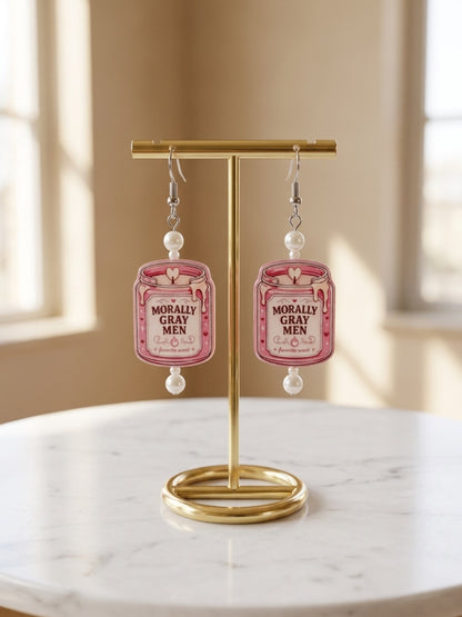 Book Trope Earrings