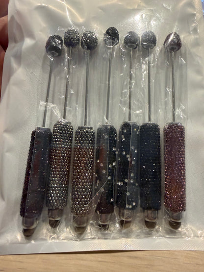 Rhinestone Beadable Stylus Pens