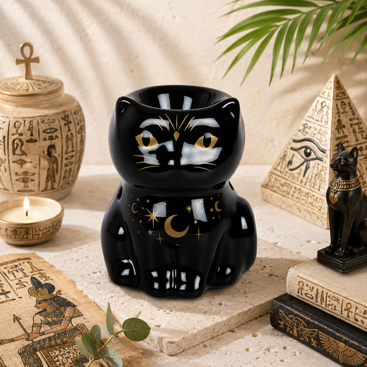 Black Cat Moon Burner