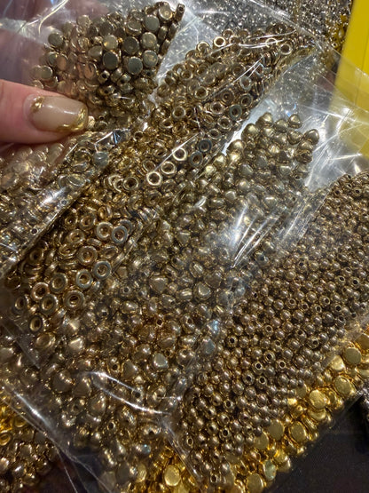 Metallic Jewellery Beads