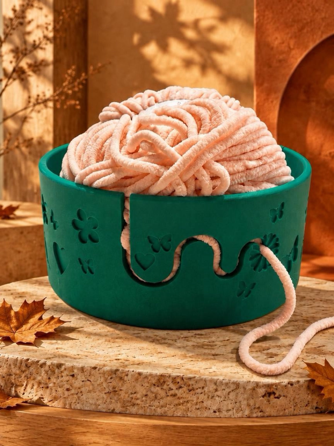 3D Printed Yarn Bowl
