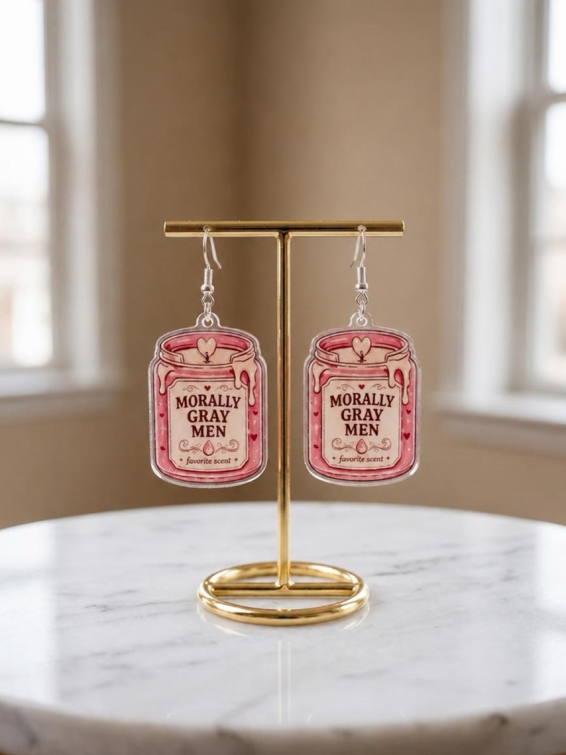 Book Trope Earrings