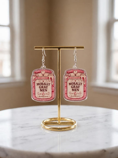 Book Trope Earrings