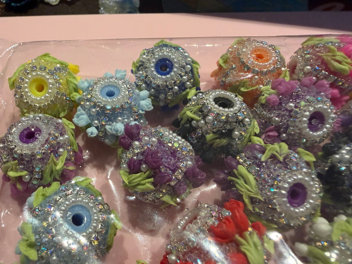 Flower with Stem Deluxe Beads bundle