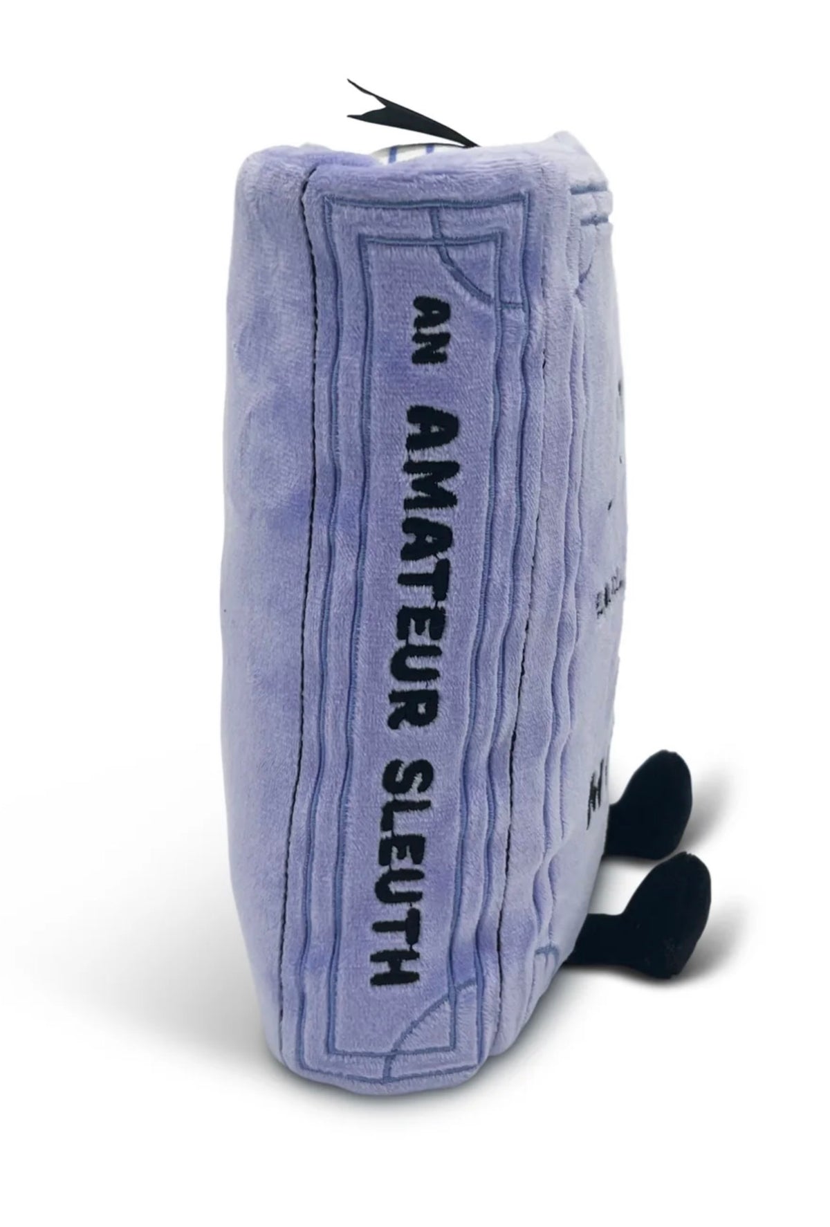 "Easily Distracted by a Good Mystery" Book Plush