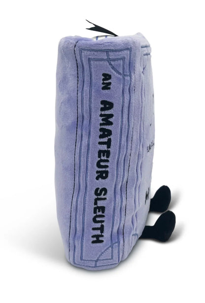 "Easily Distracted by a Good Mystery" Book Plush