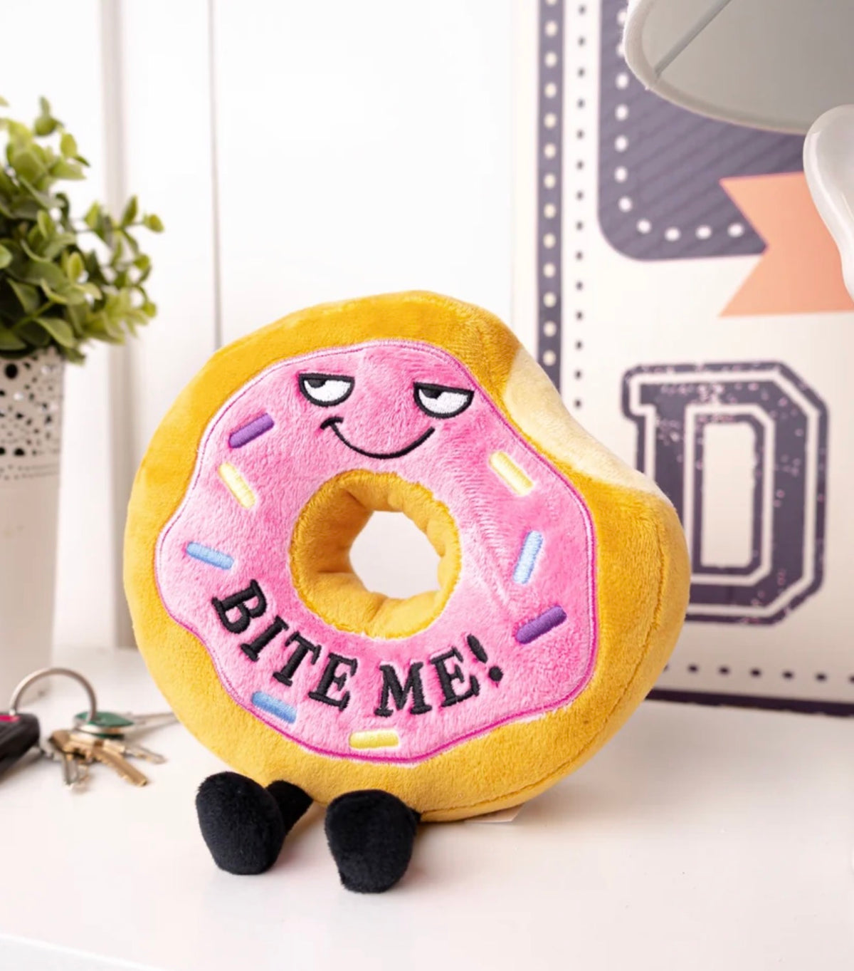 "Bite Me" Donut Plush