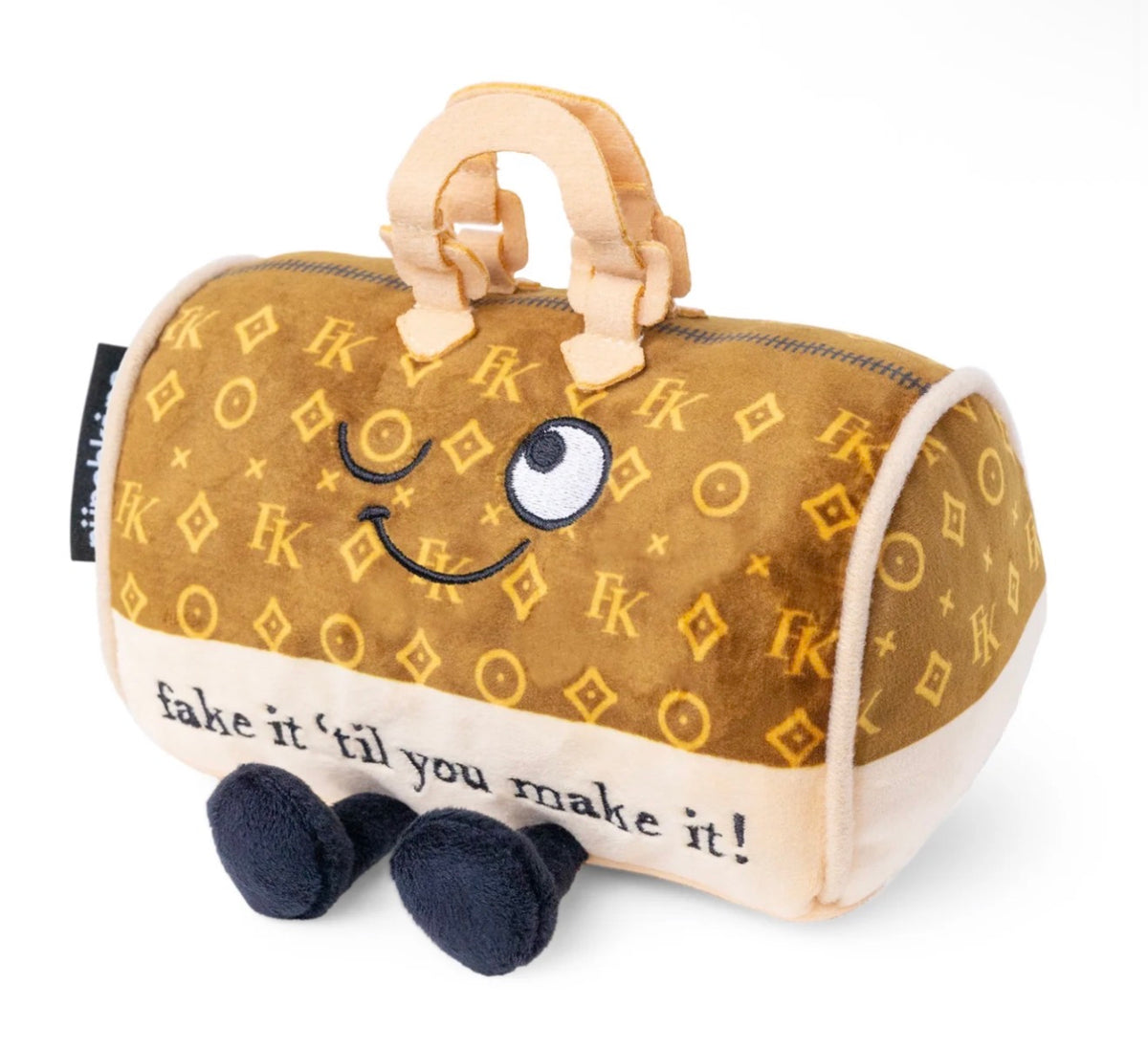 "Fake It Til You Make It" Handbag Plush