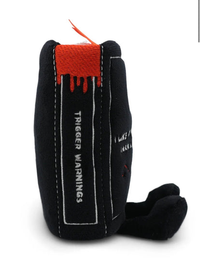 “I Like My Thrillers Dark & Twisted” Book Bag Charm