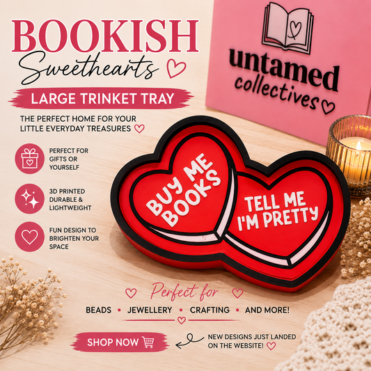 Buy Me Books Trinket Tray