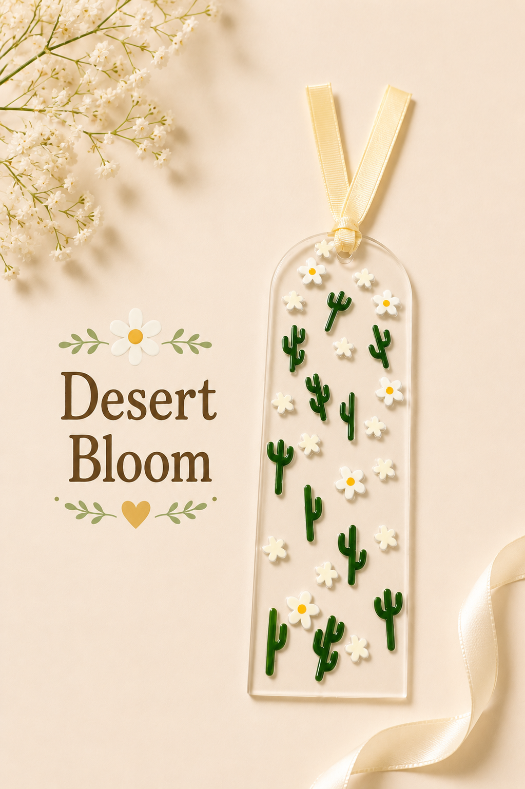 Book Lover Acrylic Bookmarks