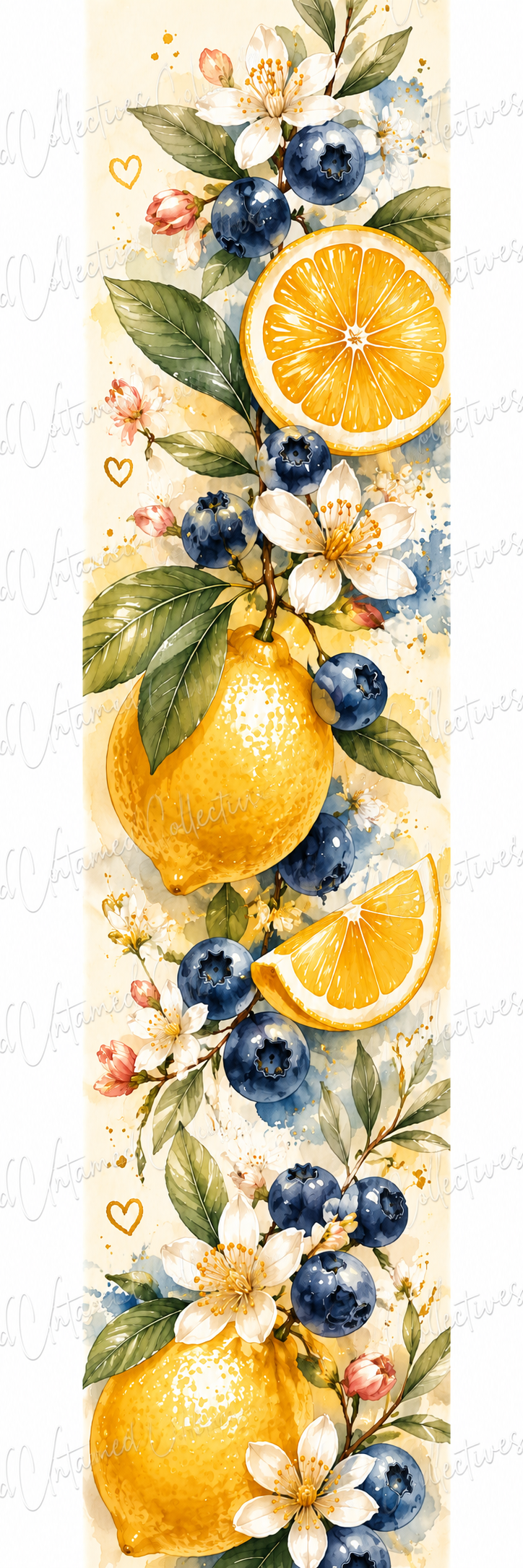 FRUITS - Handmade Bookmarks