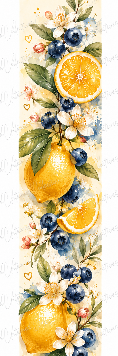 FRUITS - Handmade Bookmarks