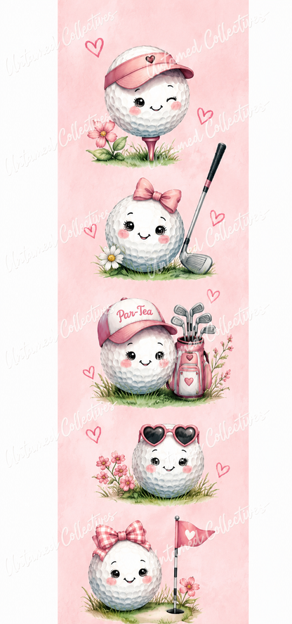 GOLF LOVERS - Handmade Bookmarks