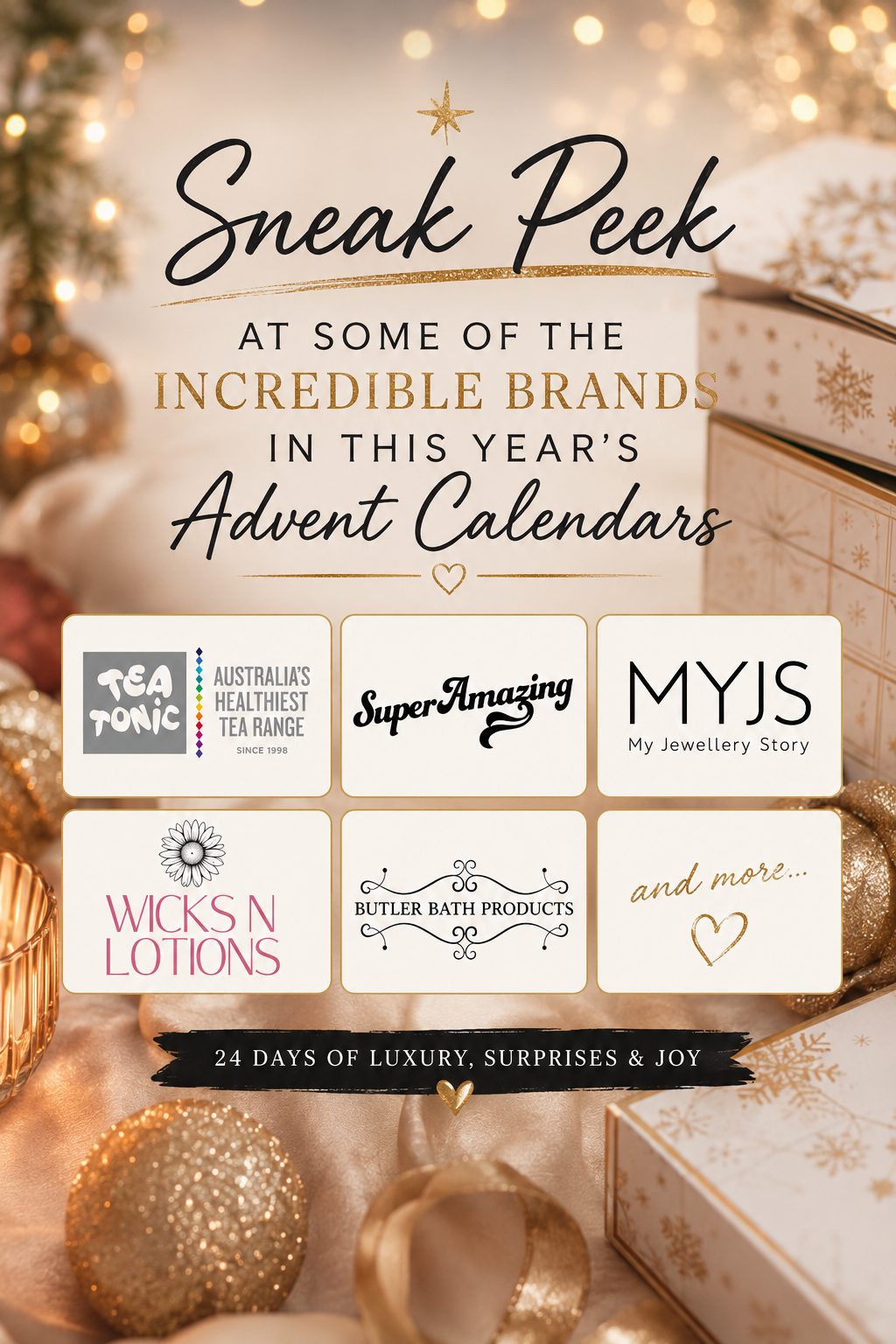 Luxury Christmas Bookish Advent Calendar 2026