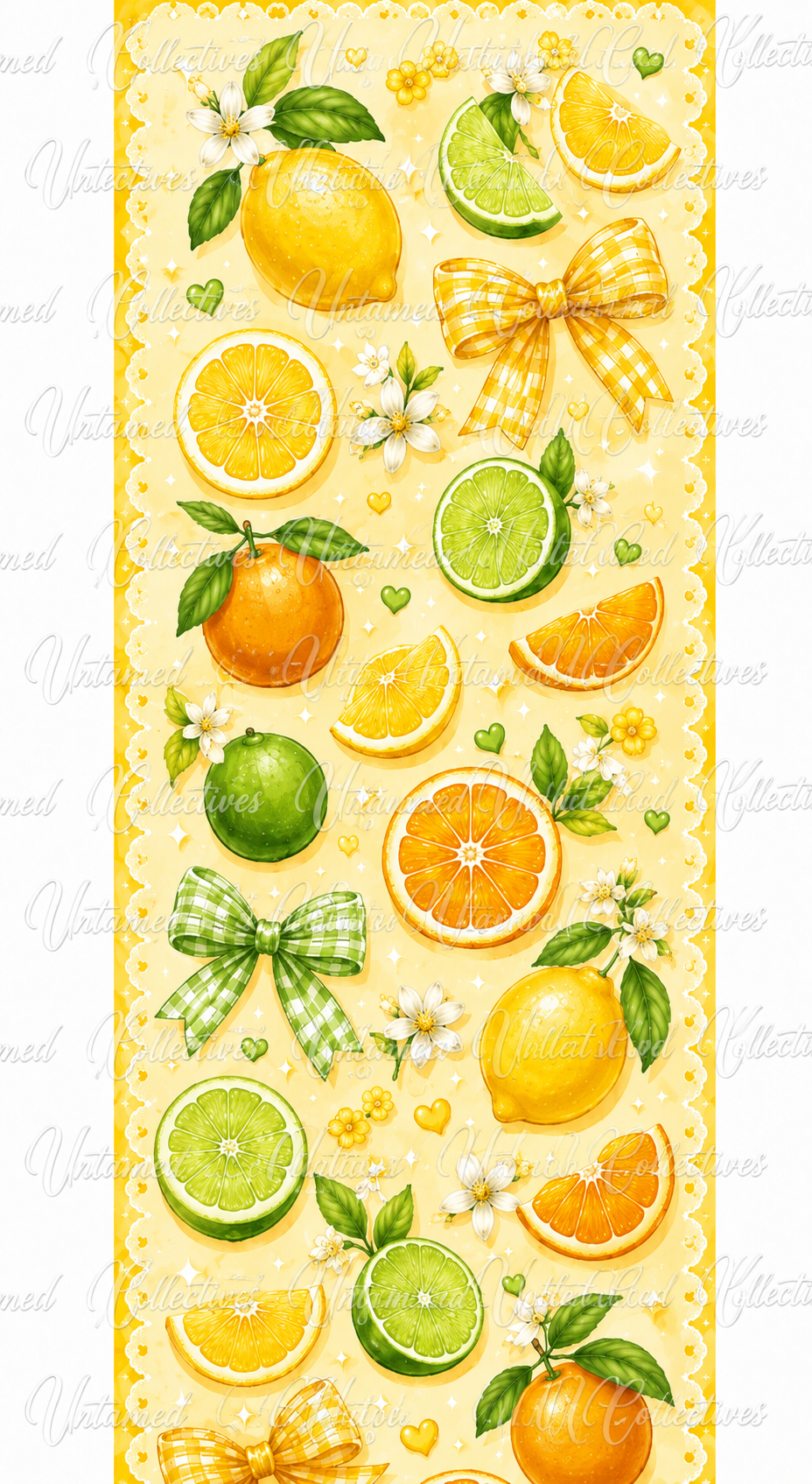 FRUITS - Handmade Bookmarks