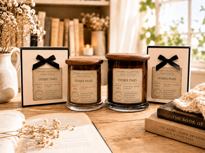 Library Collection™ Luxury Bookish Soy Wax Candle