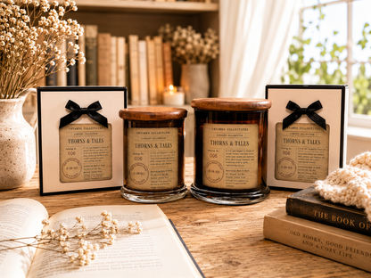 Library Collection™ Luxury Bookish Soy Wax Candle