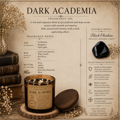 Library Collection™ Luxury Bookish Soy Wax Candle