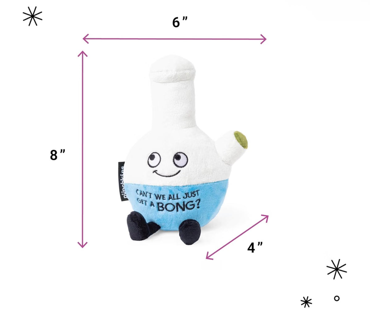 "Can't We All Just Get A Bong?" Bong Plush