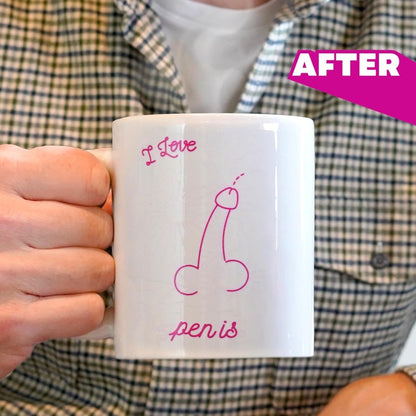 Rude Heat Change Mug - Pigpen Island