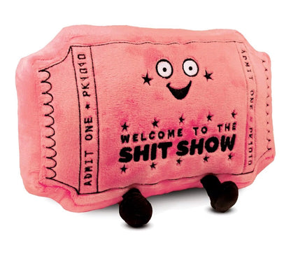 "Welcome to the Shit Show" Ticket Cushion
